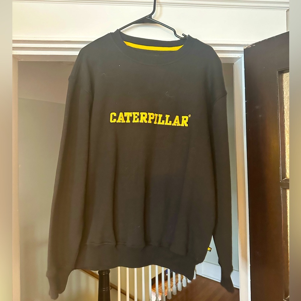 CATERPILLAR men’s black sweatshirt